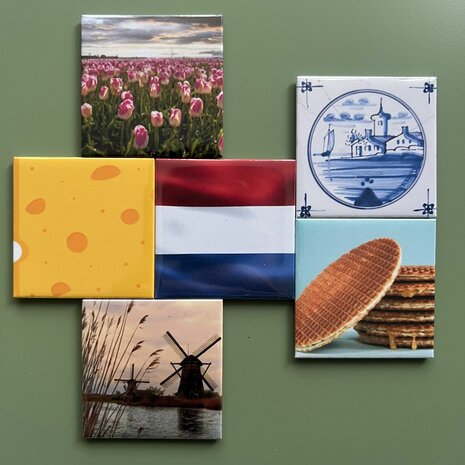 Magneten set 'Nederland'
